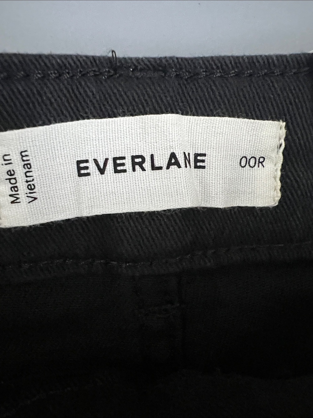 New Everlane THE UTILITY STRAIGHT-LEG PANT in Black Size 00 - Picture 6 of 13